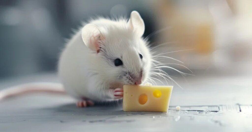 mice eat cheese